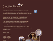 Tablet Screenshot of creativebiscuit.sgv2.com
